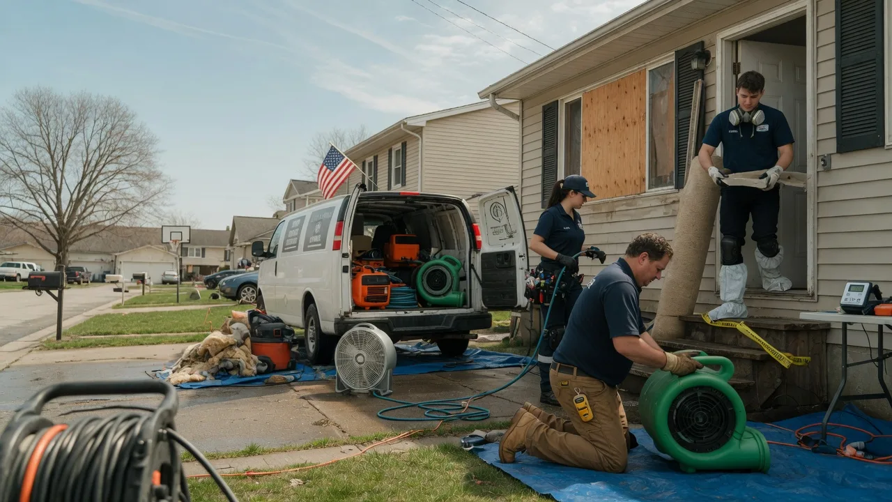 Water Damage Restoration in Palco, KS near me